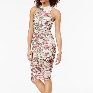 Material Girl Racer Back Ruched Dress